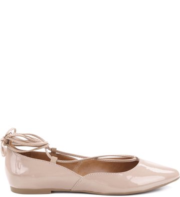 Sapatilha Lace-up Pelle