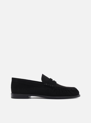 Arezzo — Mocassim Preto Acamurçado