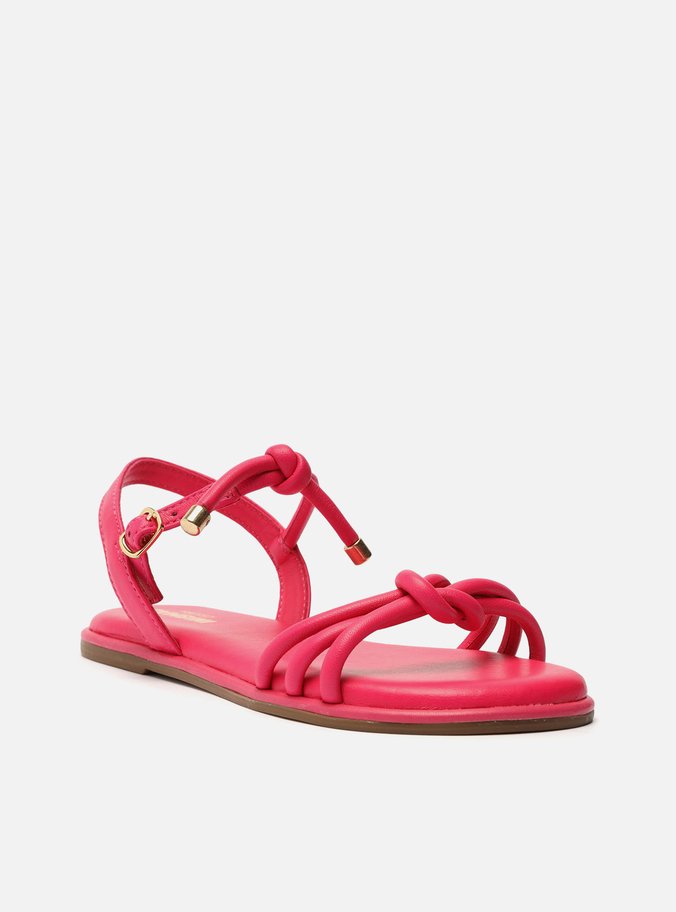 Sandália Infantil Rosa Pink Tiras