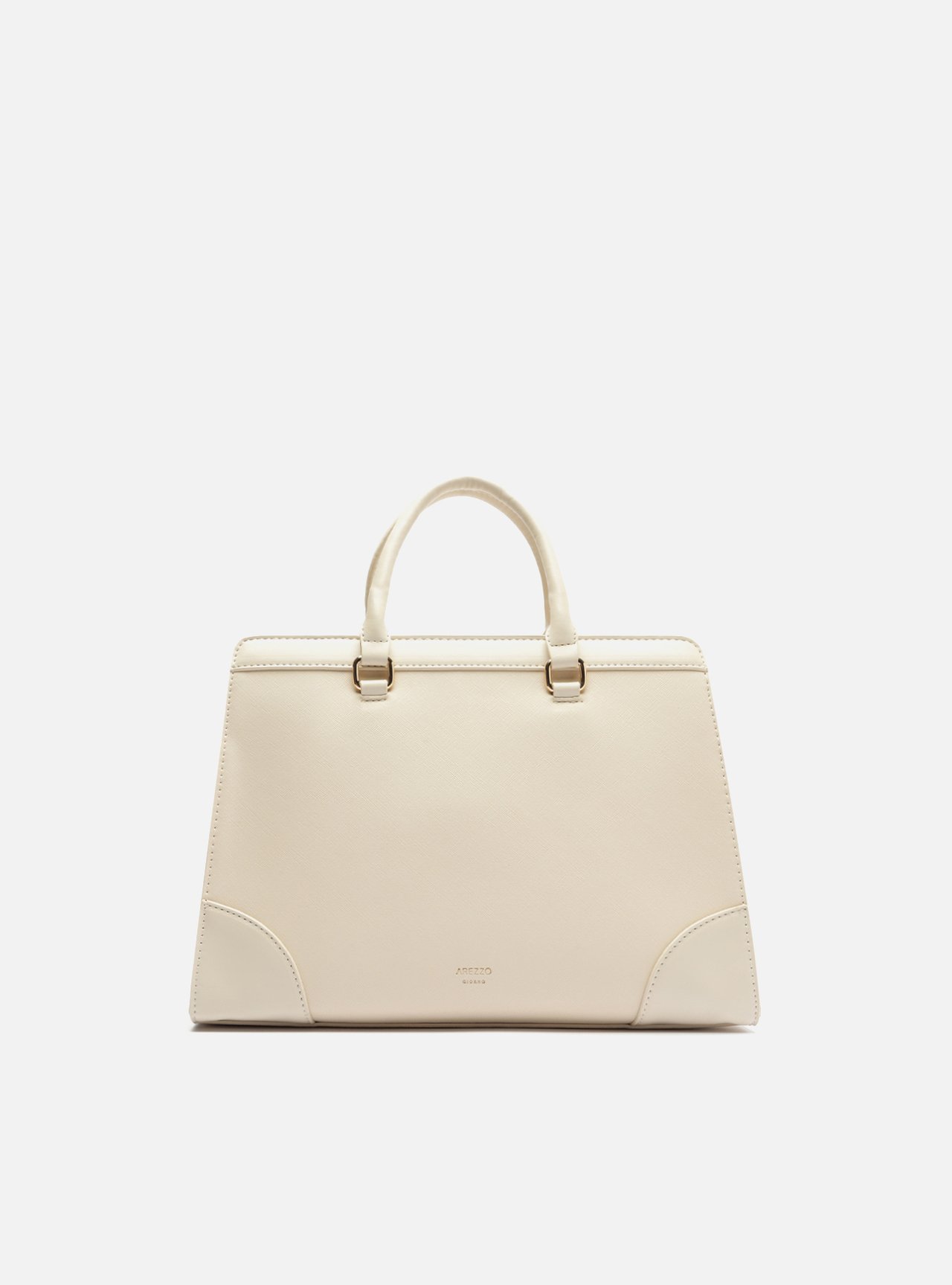 Bolsa Tote Off White Média Enrolados — foto 1