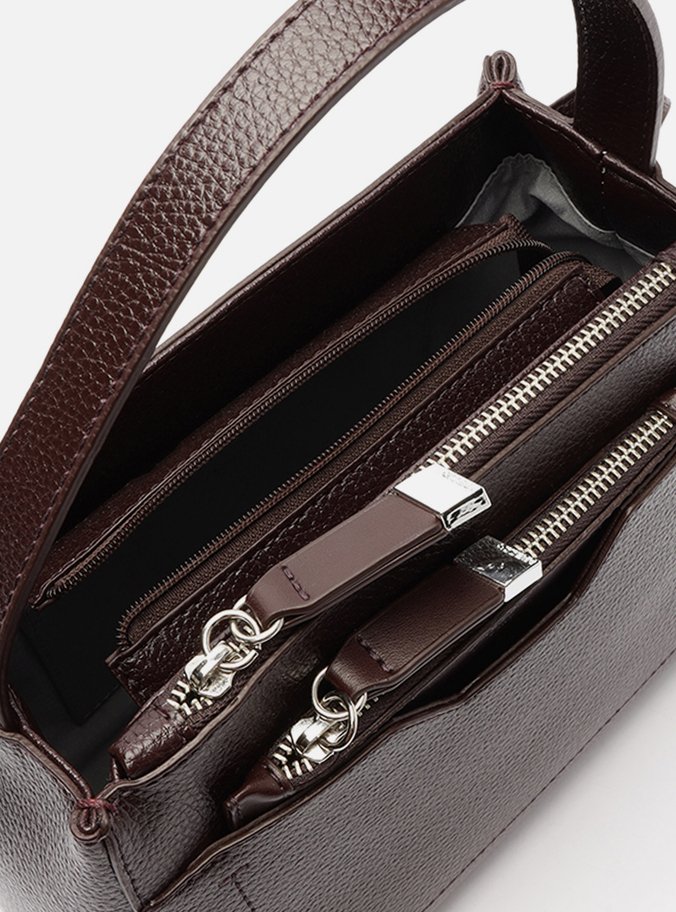 Bolsa Tote Marrom Escura Emilly Média