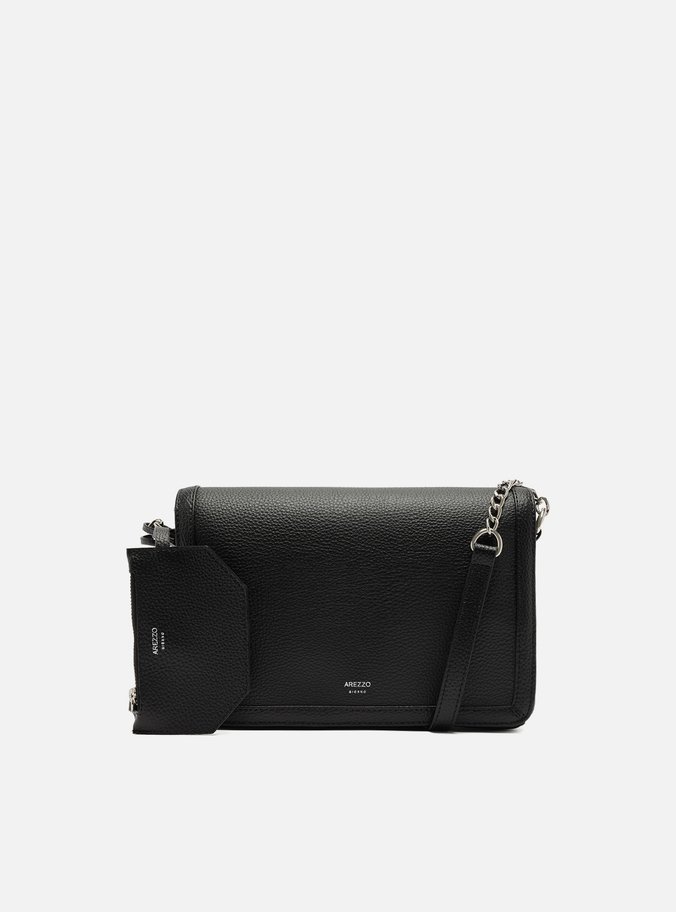 Bolsa Tiracolo Preta Média