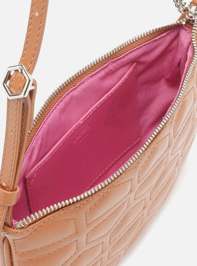 Bolsa Tiracolo Marrom Pequena