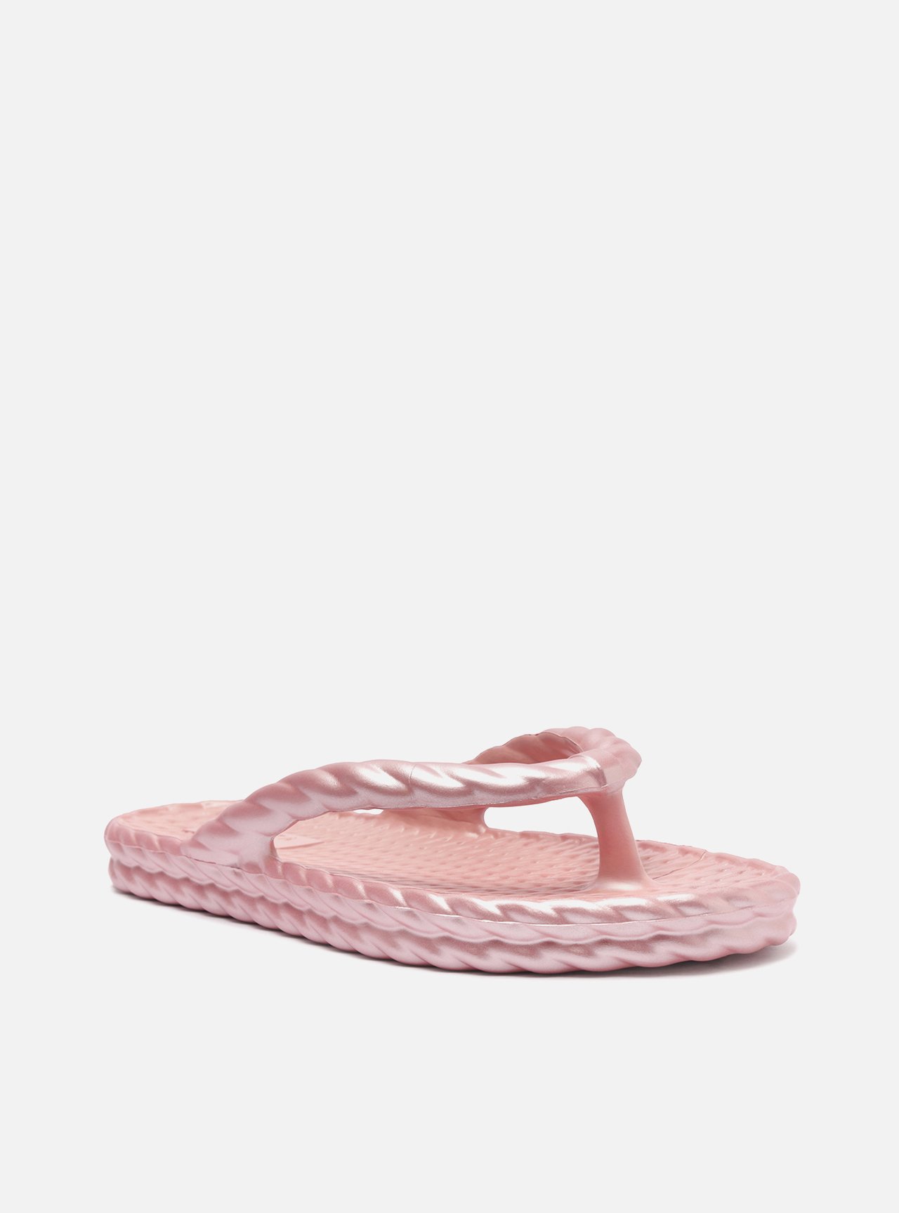 Chinelo de Dedo Rosa Holográfico Marrocos La Sirene — foto 2