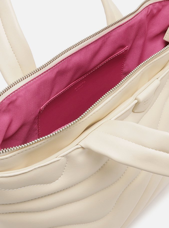 Bolsa Tote Off-White Waves Grande