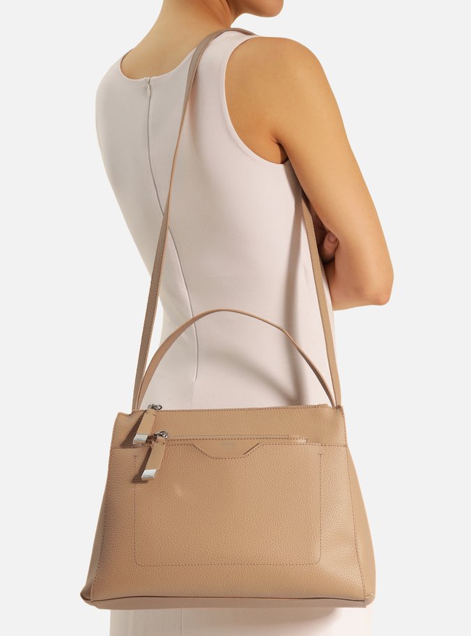 Bolsa Tote Nude Emilly Grande