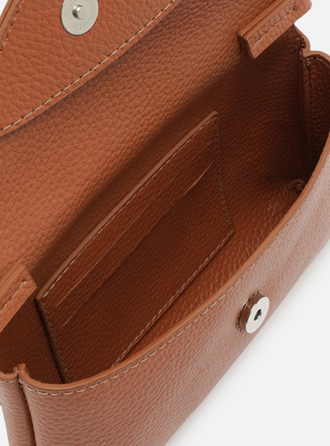 Bolsa Tiracolo Marrom Giorno Pequena Envelope