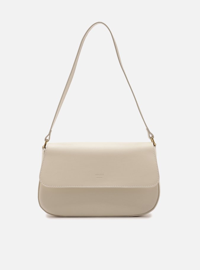 Bolsa Shoulder Branco Média