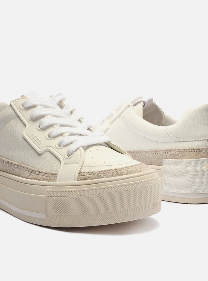 Tênis Branco Flatform Amarração