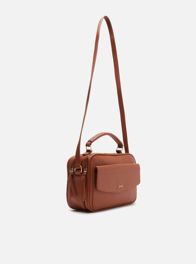 Bolsa Marrom Tiracolo Média