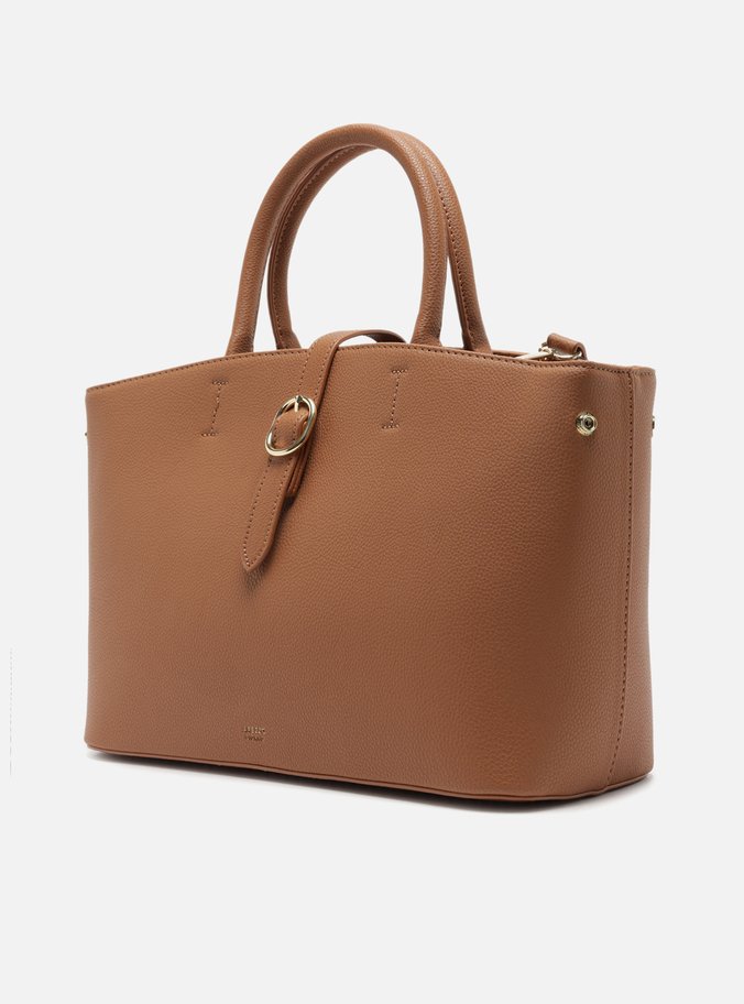 Bolsa Shopping Marrom Grande