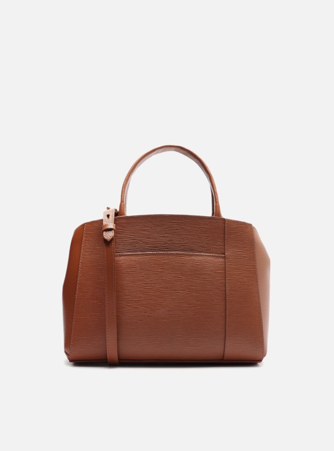 Bolsa Tote Caramelo Couro Bella Média