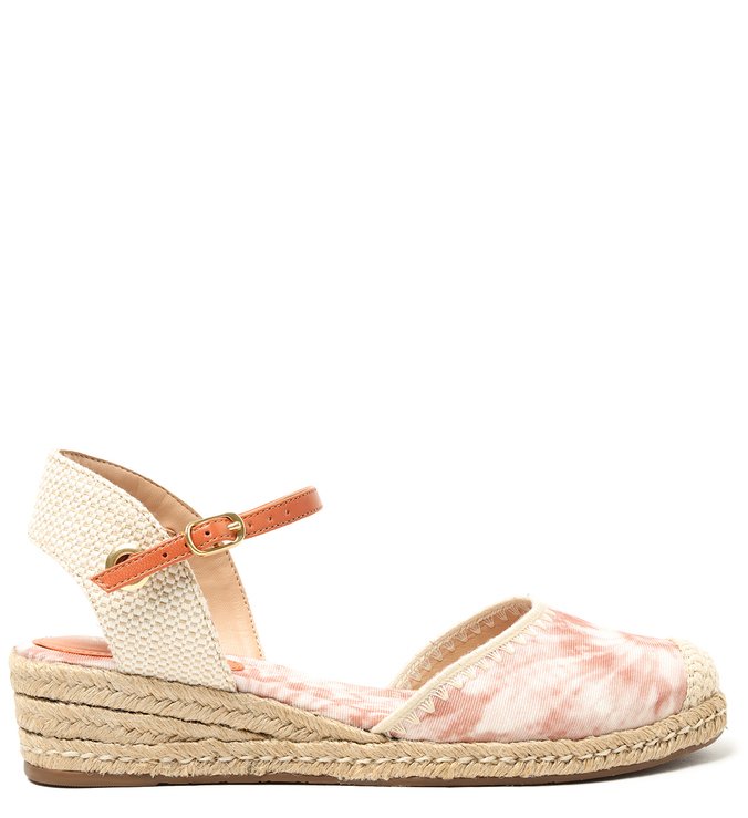 Espadrille Marrom Salto Interno Tie Dye