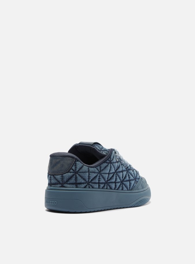 Tênis Jeans Multimaterial Matelassê A72