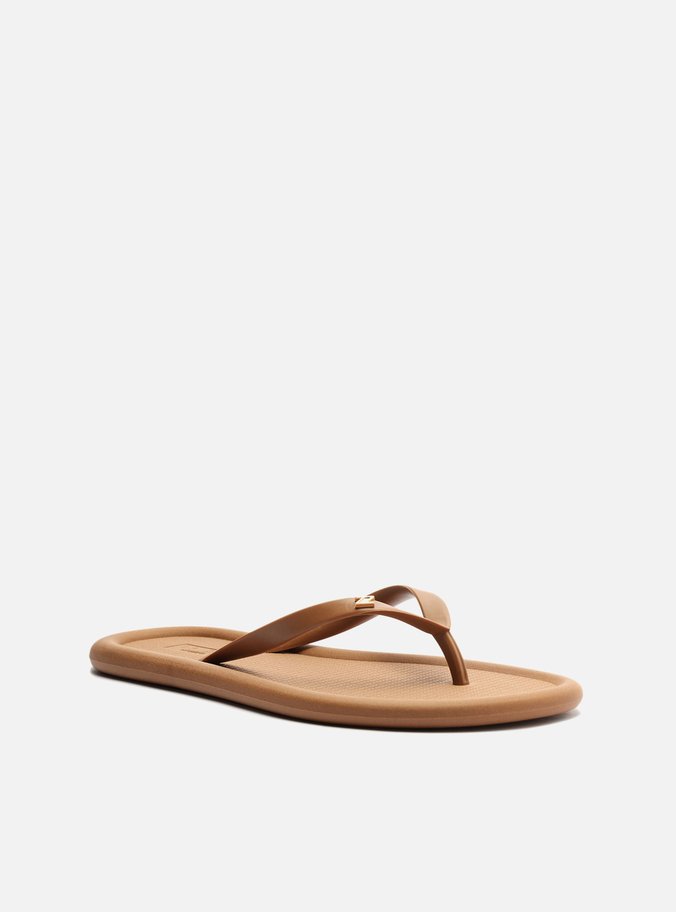 Chinelo de Dedo Nude Tiras Bold Brizza