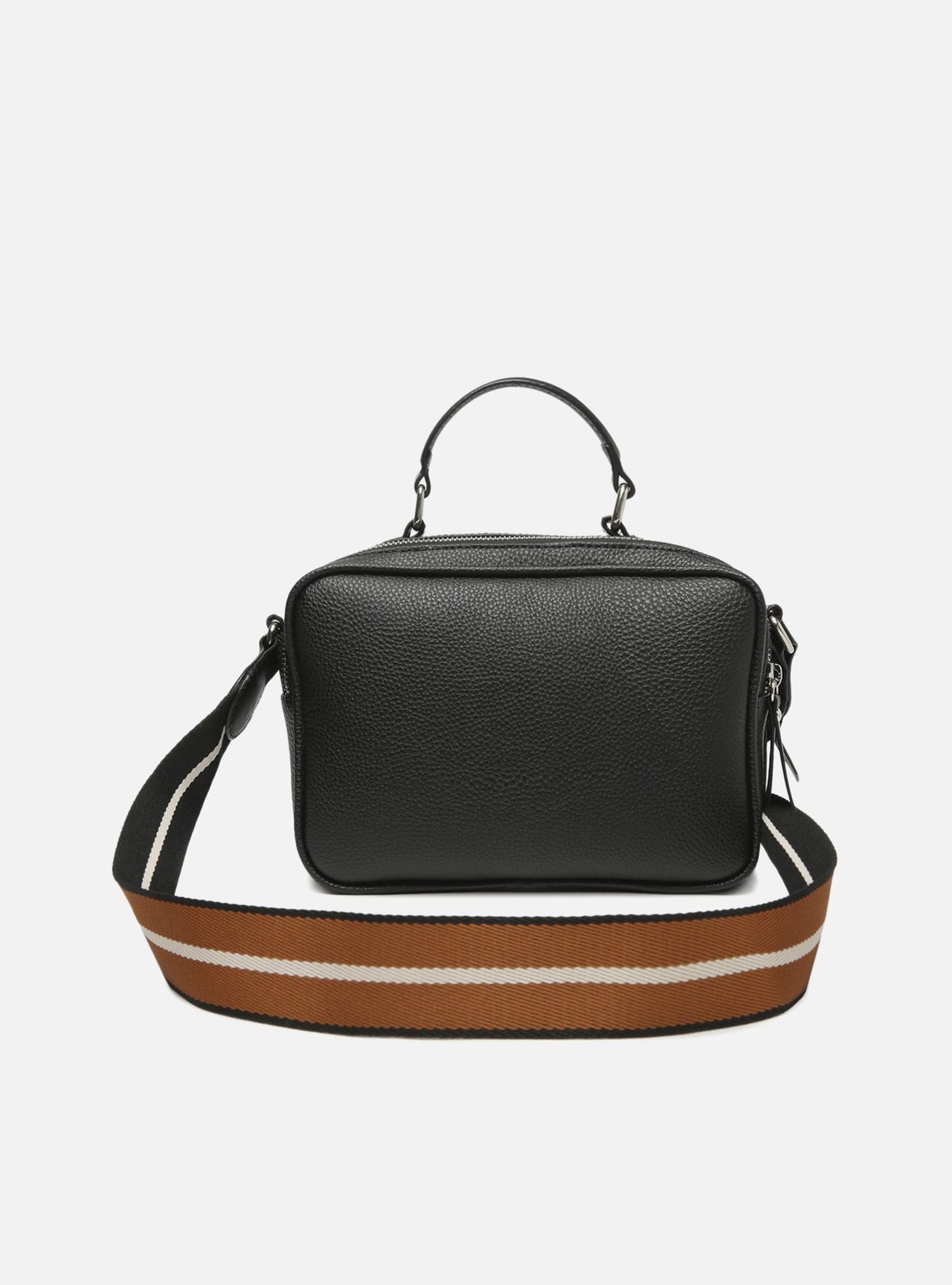 Bolsa Tiracolo Prione Média Preta — foto 3
