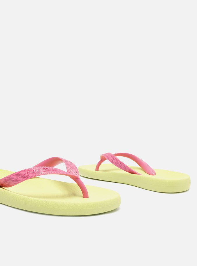 Chinelo de Dedo Amarelo Bicolor Ibiza Brizza