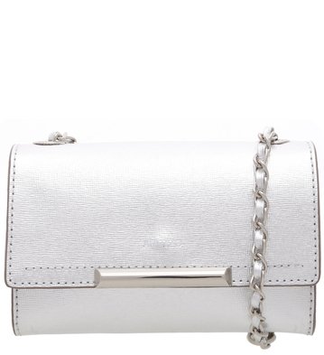 Bolsa Clutch Auguri Prata
