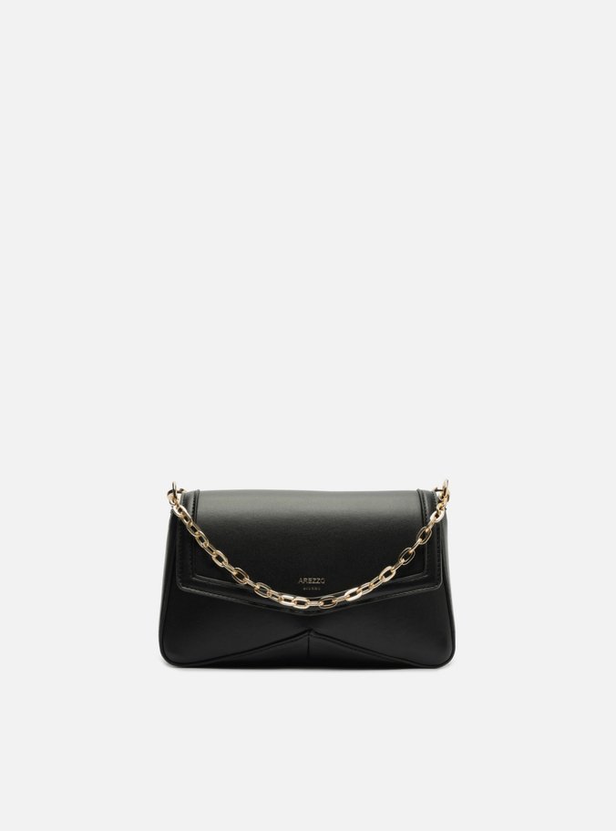 Bolsa Tiracolo Preta Pequena Corrente