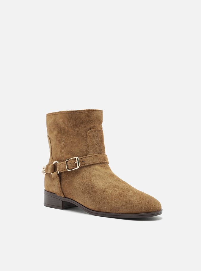 Bota Cano Curto Marrom
