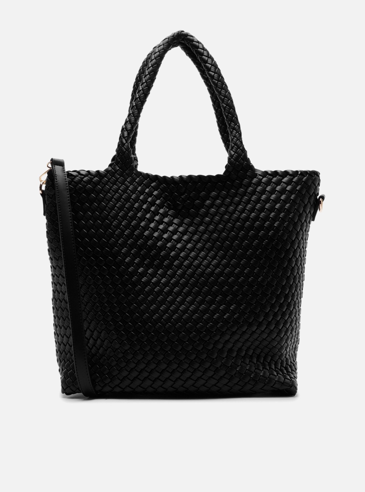 Bolsa Shopping Preta Tressê Grande — foto 3
