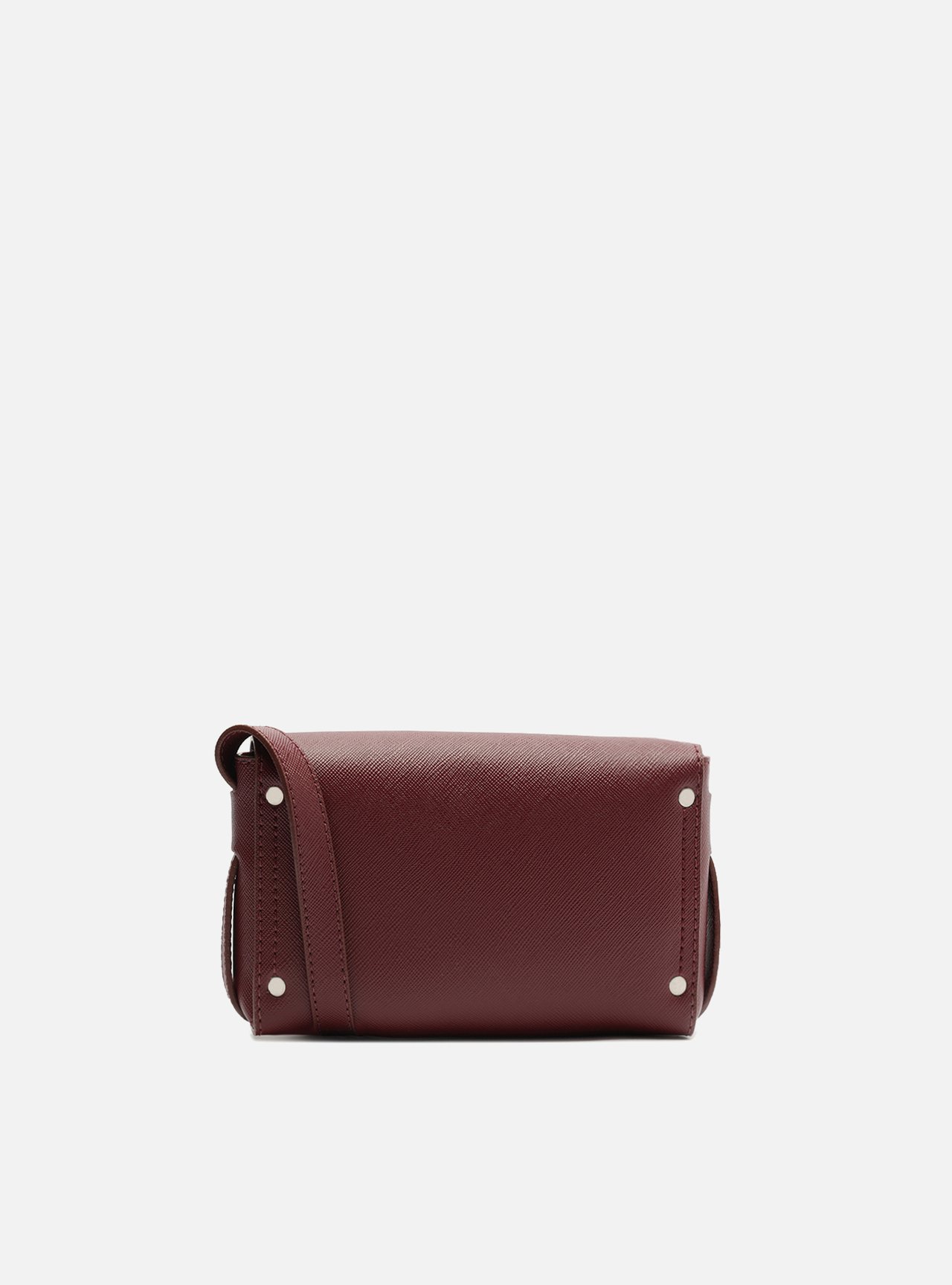 Bolsa Tiracolo Vermelha Pequena Envelope — foto 3