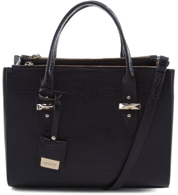 Bolsa Satchel Alexa Preta