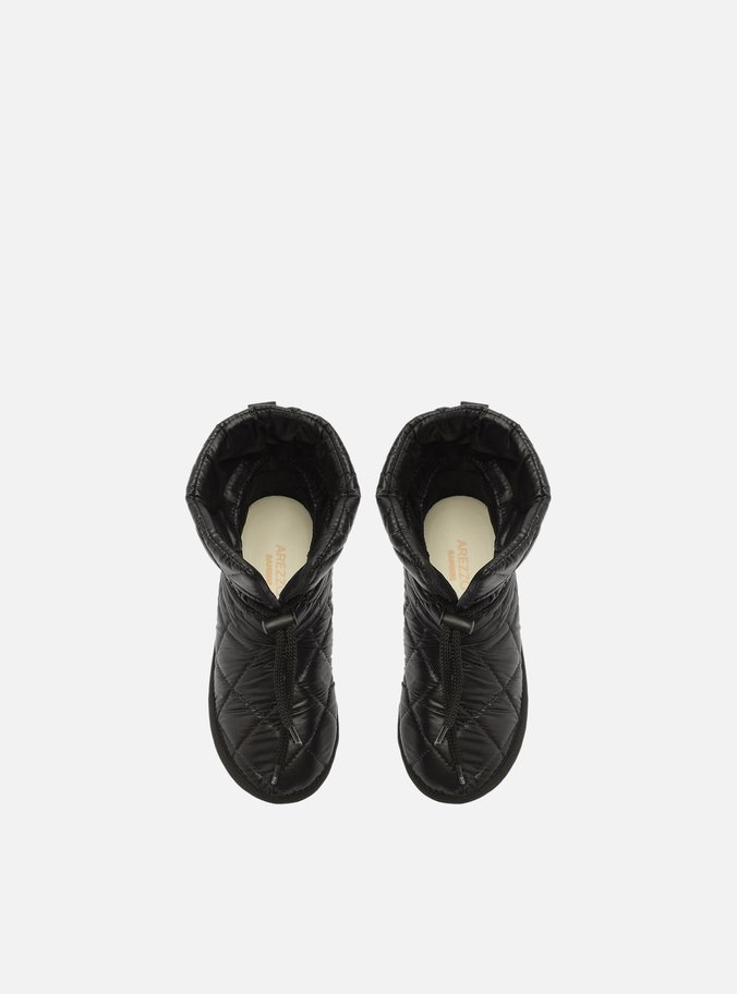 Bota Infantil Preta Nylon Estofada