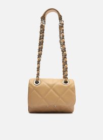 Bolsa Tiracolo Nude Couro Pequena Mizz | Arezzo
