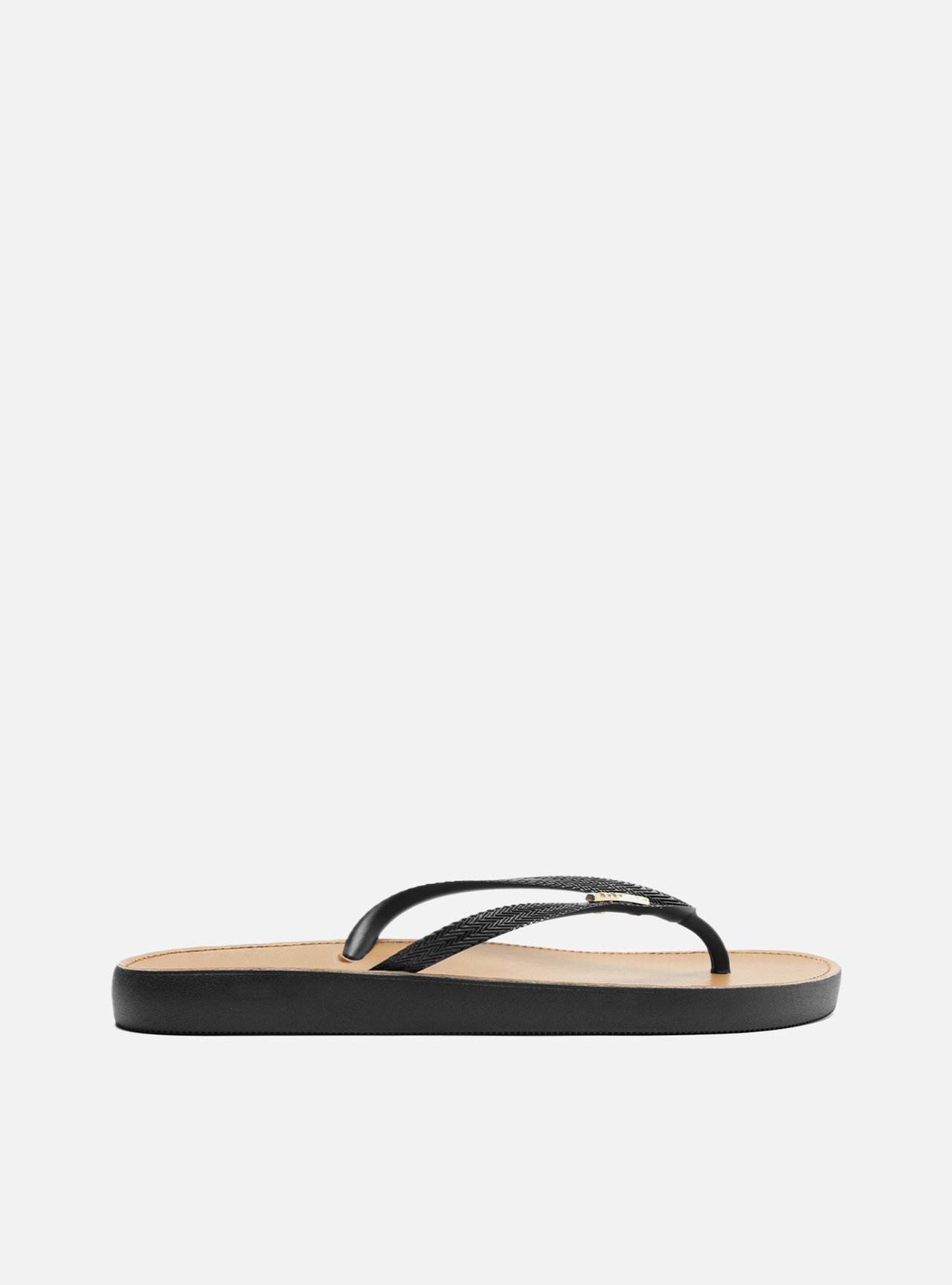 Chinelo de Dedo Preto Recouro Fit — foto 3