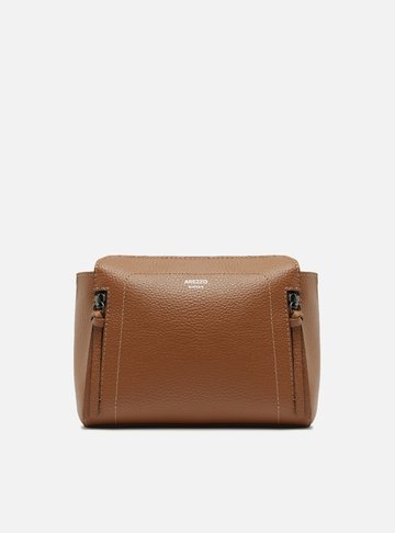Bolsa Tiracolo Marrom Média