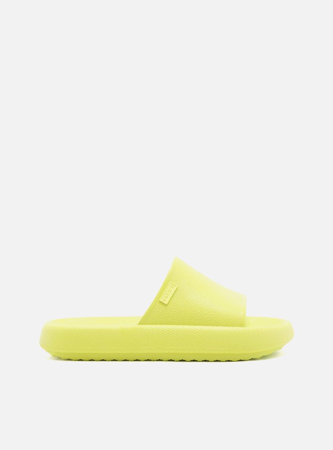 Chinelo Slide Amarelo Brizza