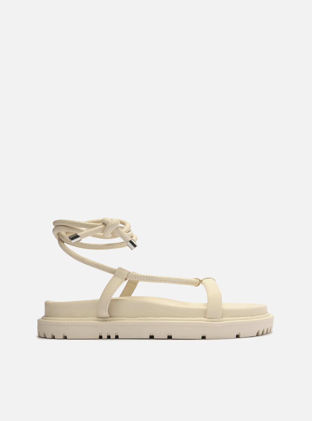 Papete Off-White Tratorada Tiras Amarração — foto 1