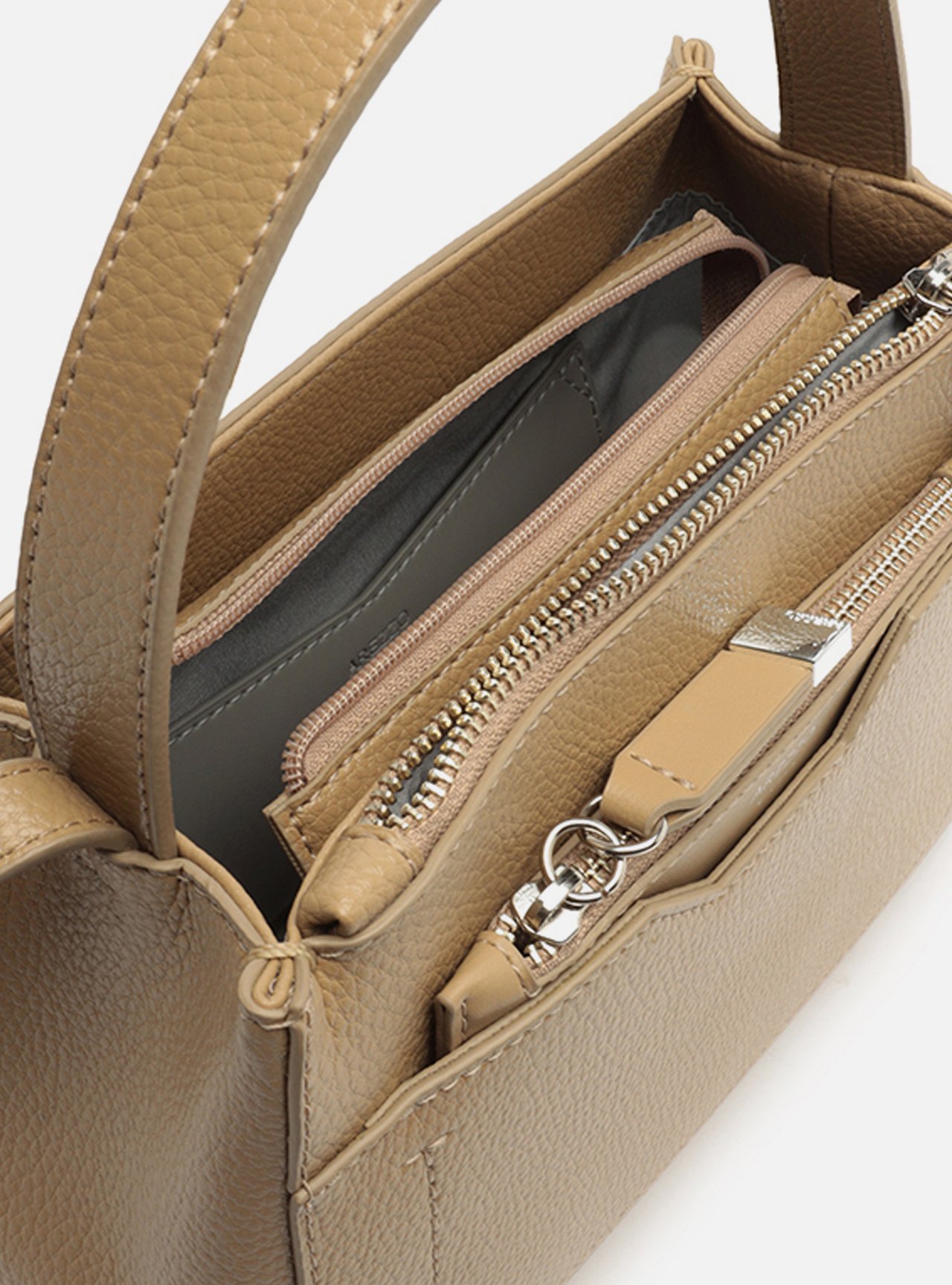 Bolsa Tote Marrom Emilly Média Pouch — foto 4