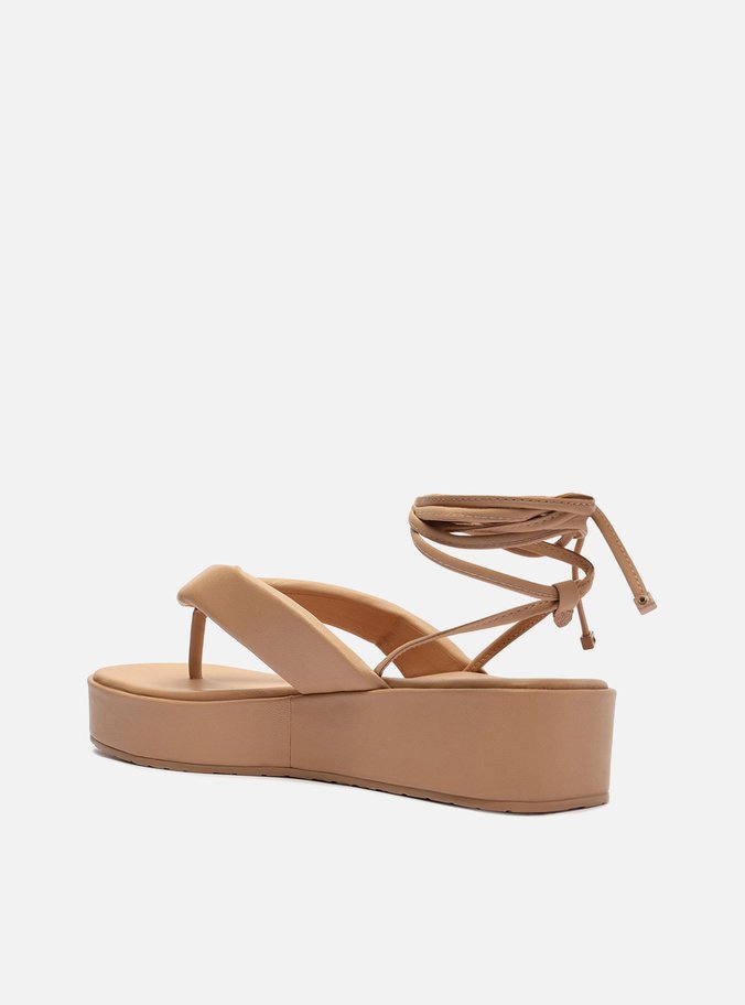 Sandália flatform arezzo cheap