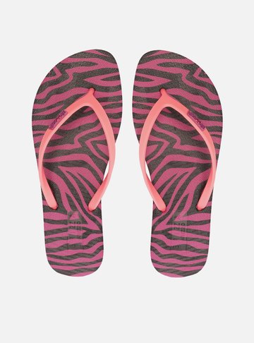 Chinelo de Dedo Multicolorido Estampa Brizza