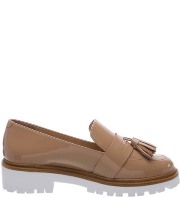 Mocassim Tratorado Nude Vintage