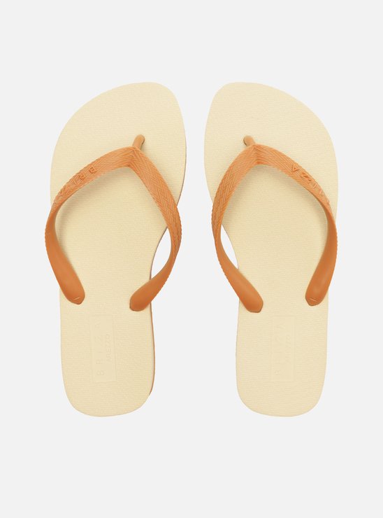 Chinelo de Dedo Marrom Bicolor Roma Basics