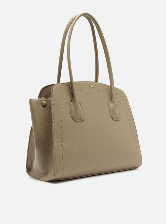 Bolsa Shopping Cinza Grande