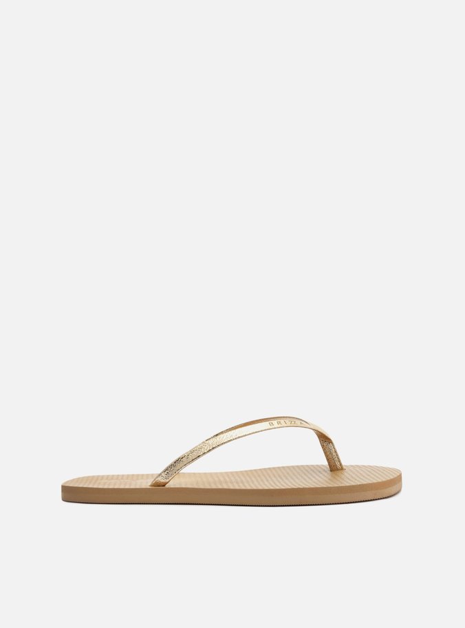 Chinelo Dourado Brizza Strap