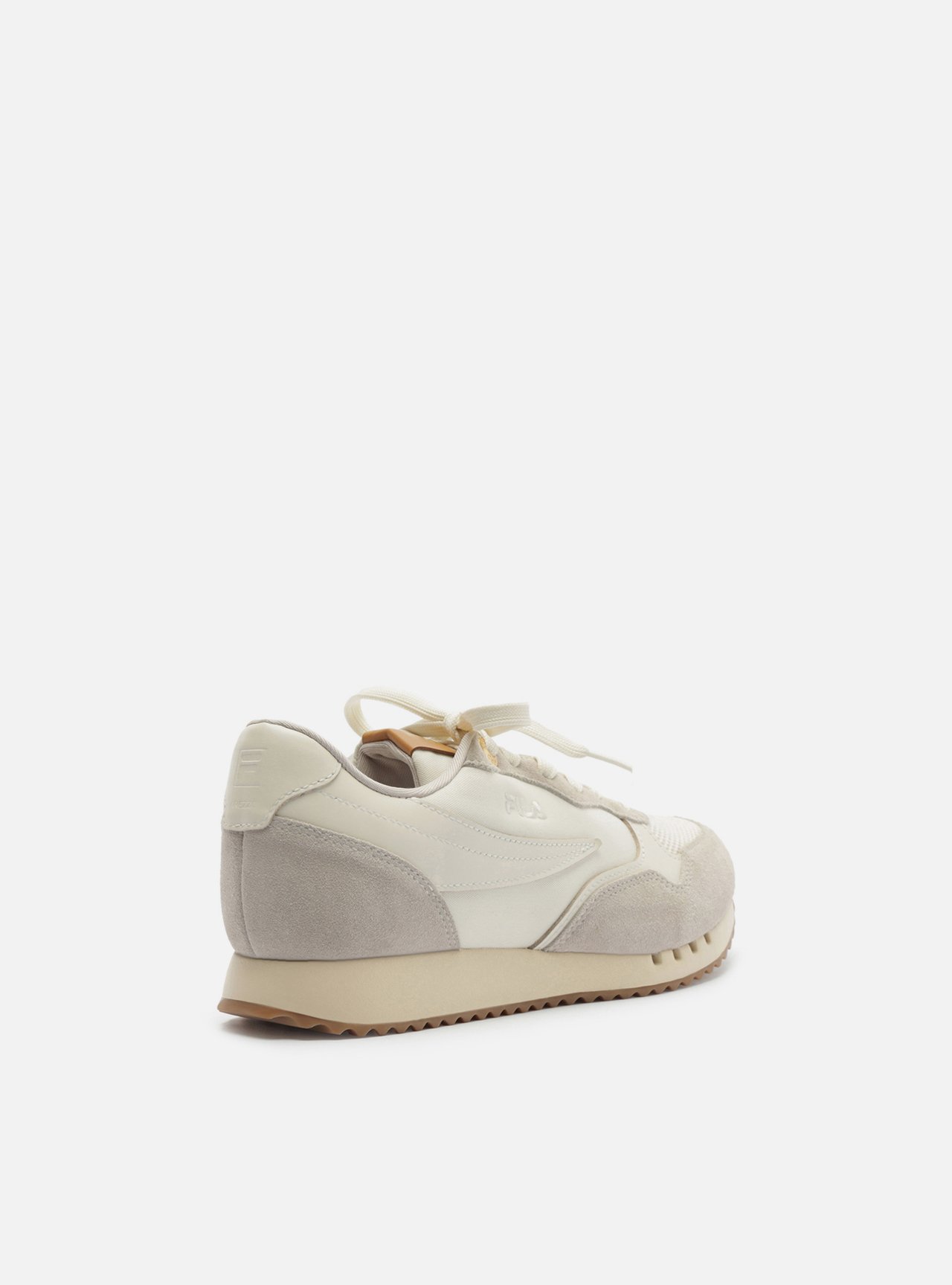 Tênis Branco Solado Esportivo Suede Bordado Fila — foto 3