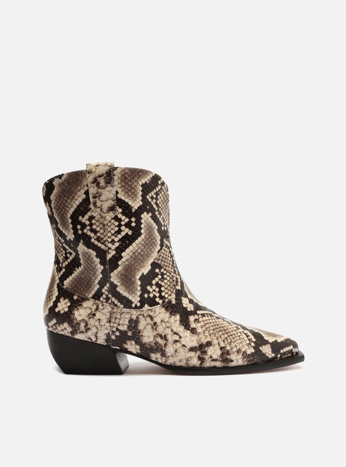 Bota Snake Cano Curto Western