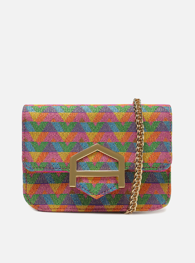 Bolsa Tiracolo Colorida Tecido A001 Pequena