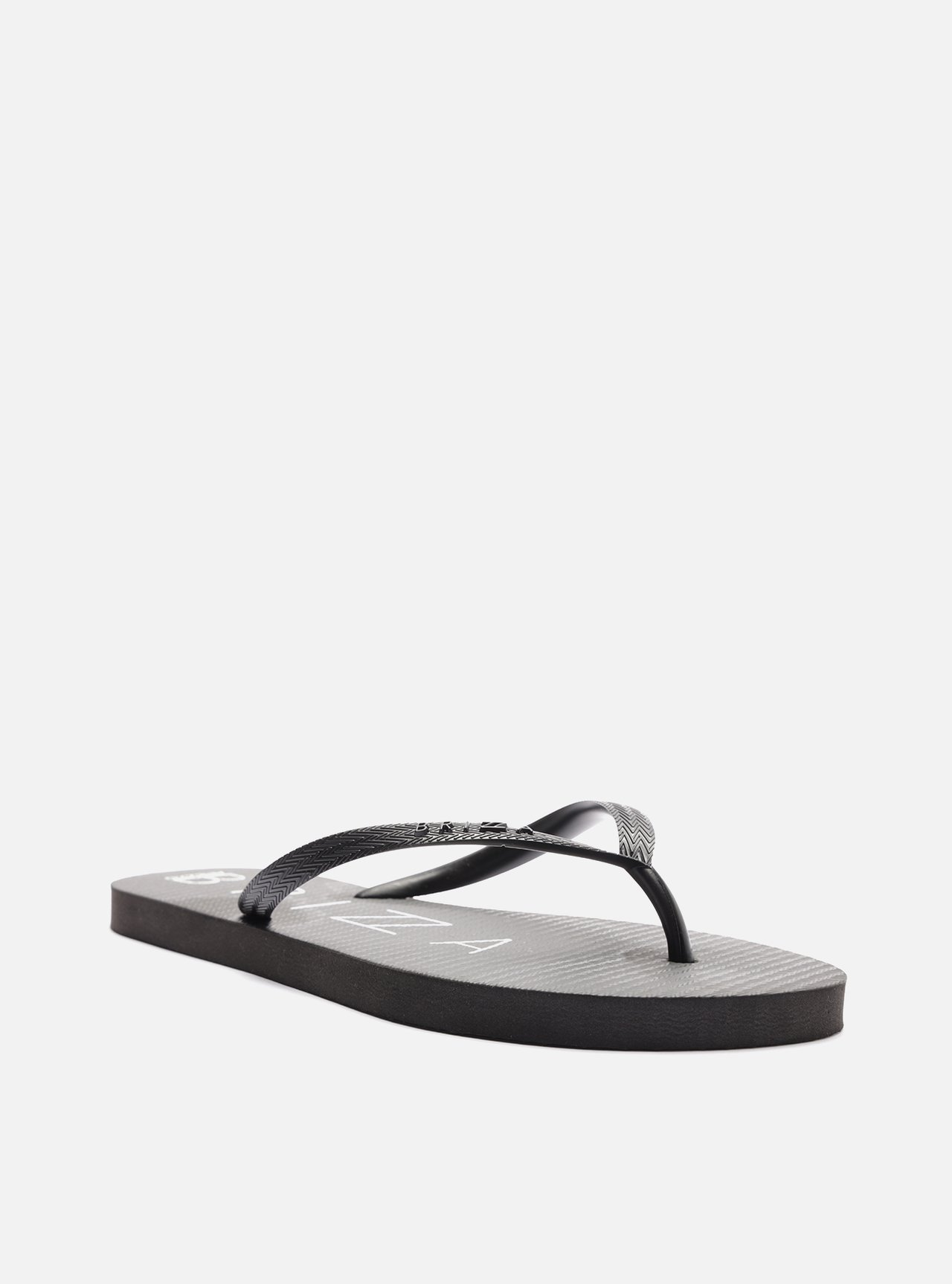 Chinelo de Dedo Preto Básico Brizza — foto 2
