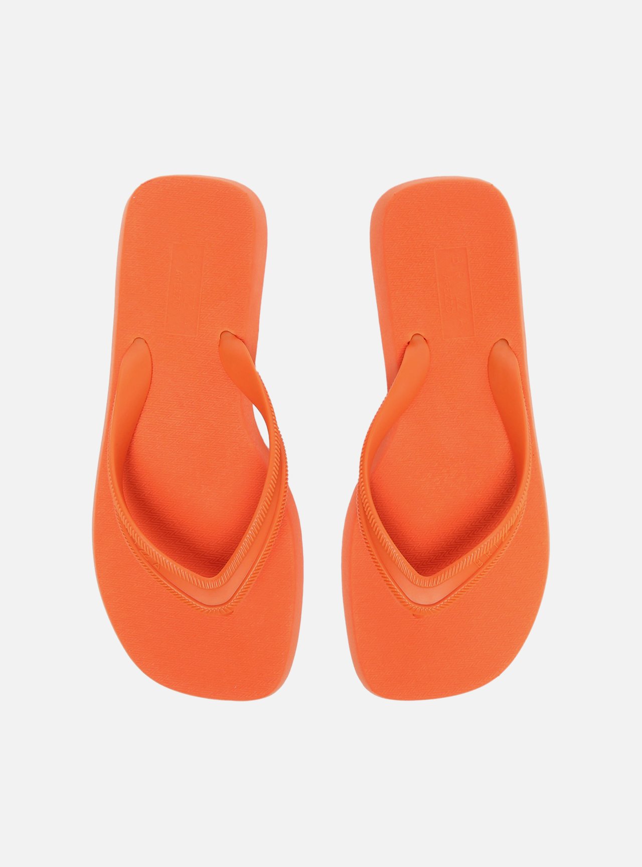 Chinelo de Dedo Laranja Bold Brizza — foto 4