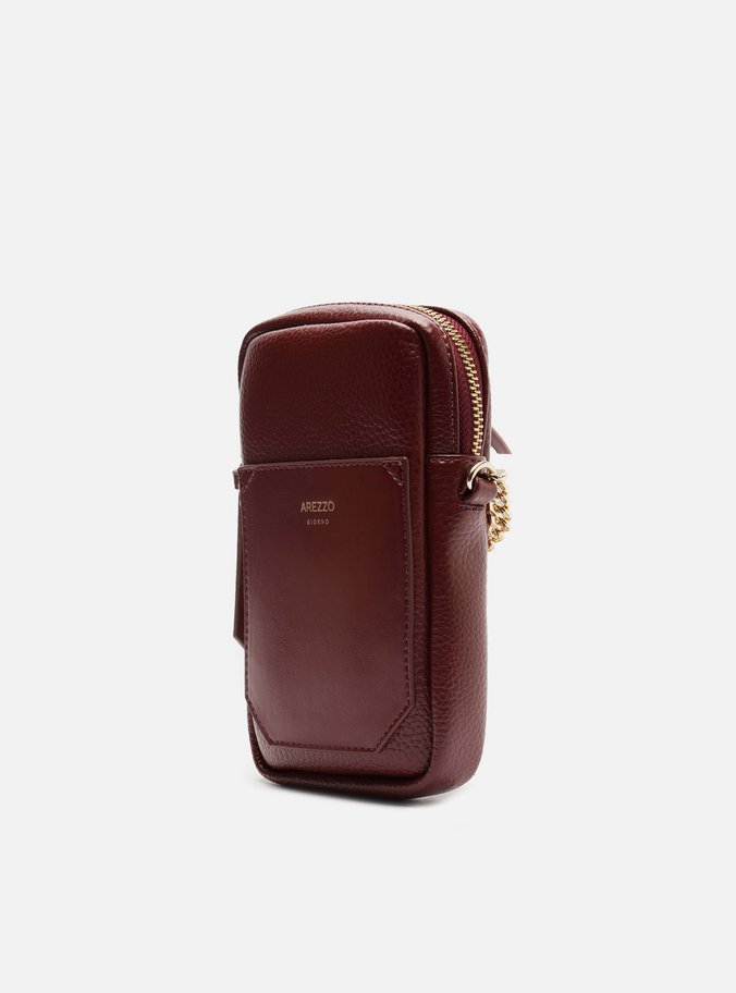 Mini Bag Vermelha Porta-Celular Bolso
