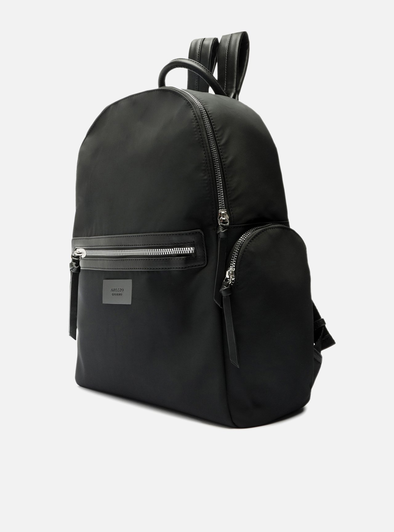 Mochila Nylon Grande Preta — foto 2