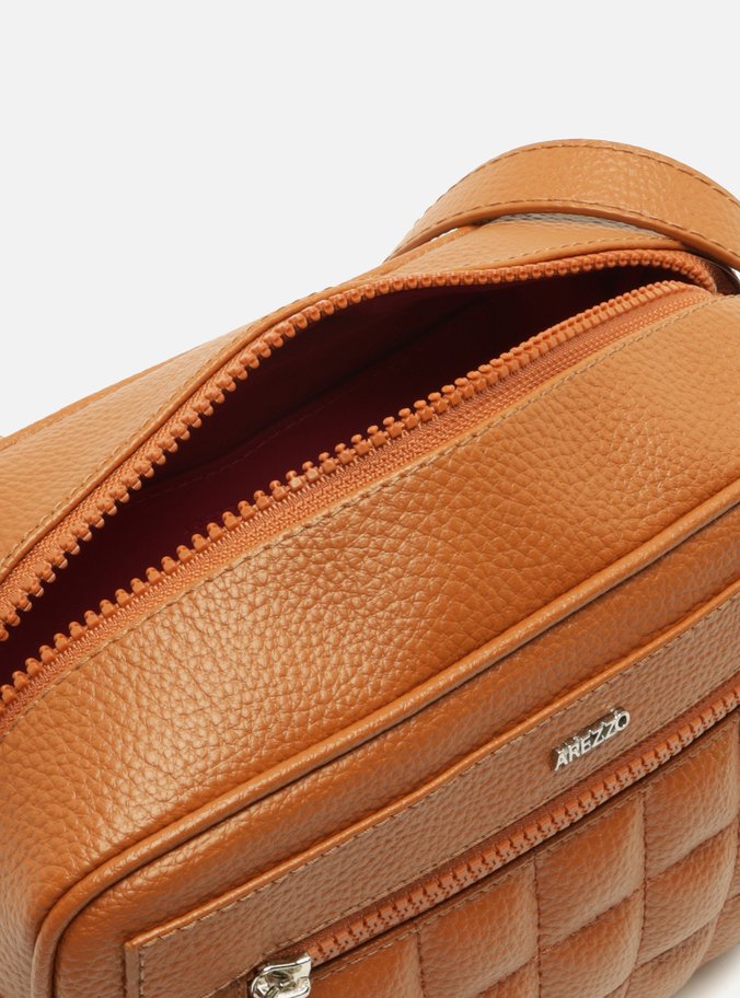 Bolsa Tiracolo Marrom Média