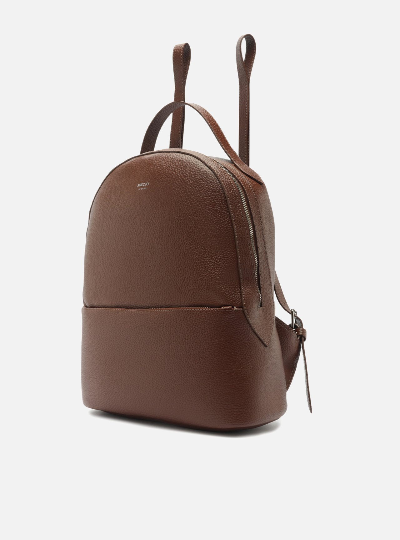 Mochila Marrom Camel Grande — foto 2