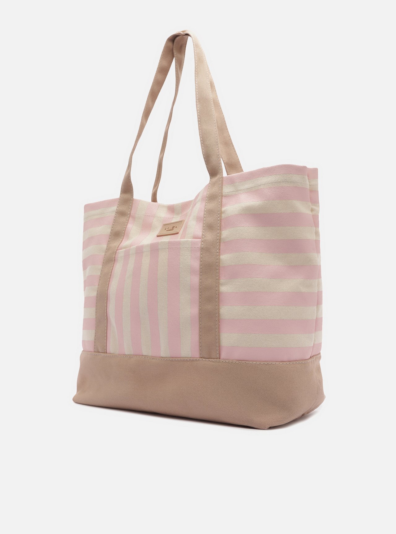 Bolsa Shopping Azul Grande Listrada Brizza — foto 2